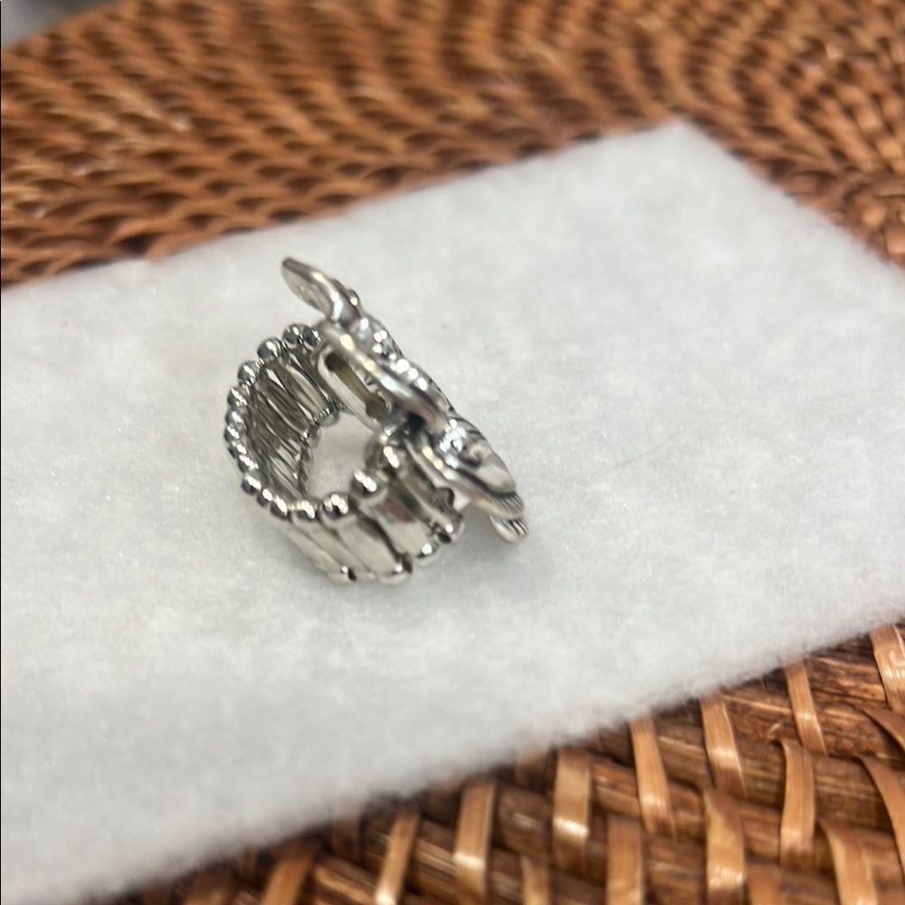 Flower Ring silver - Picture 2 of 4